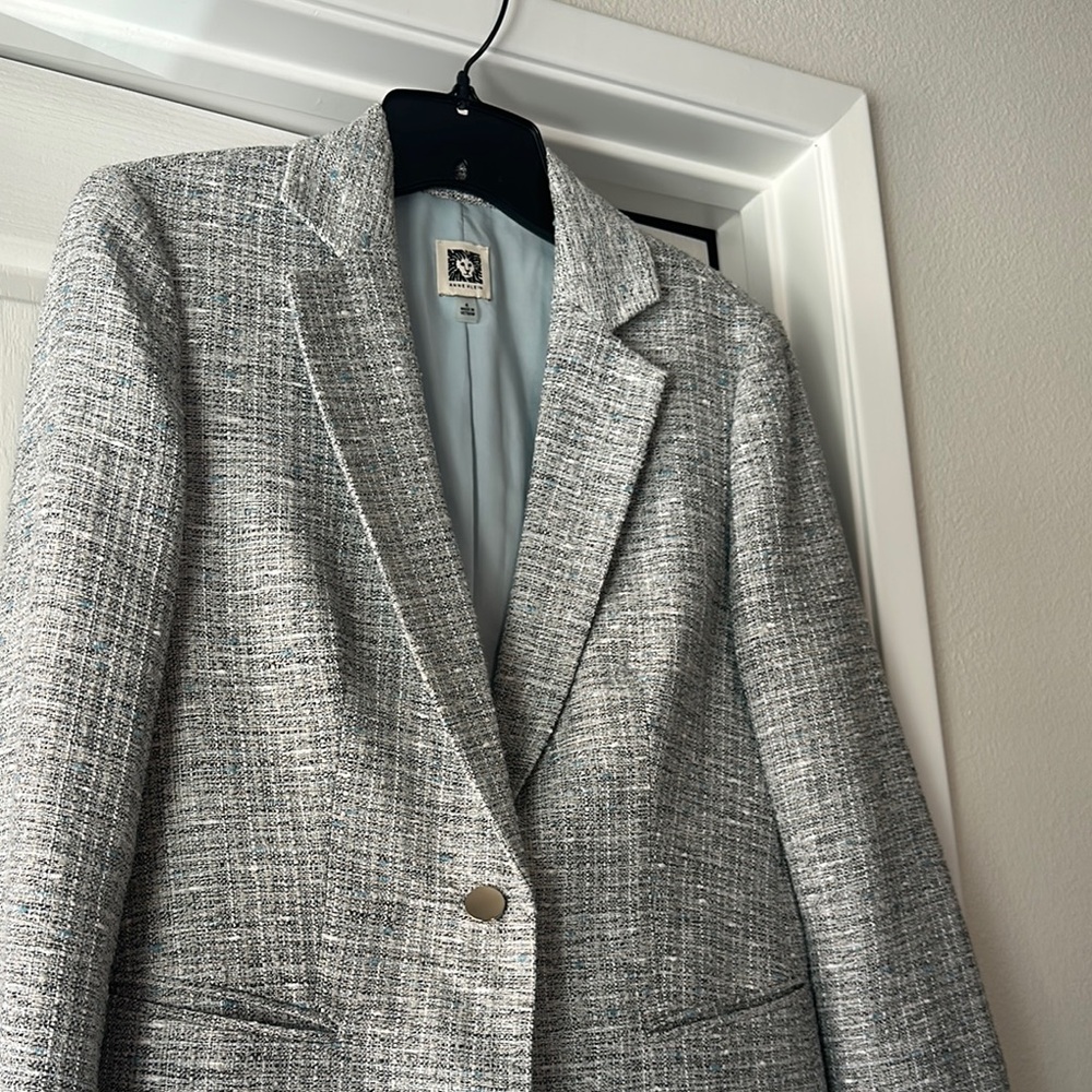 Anne Klein Tweed Blazer